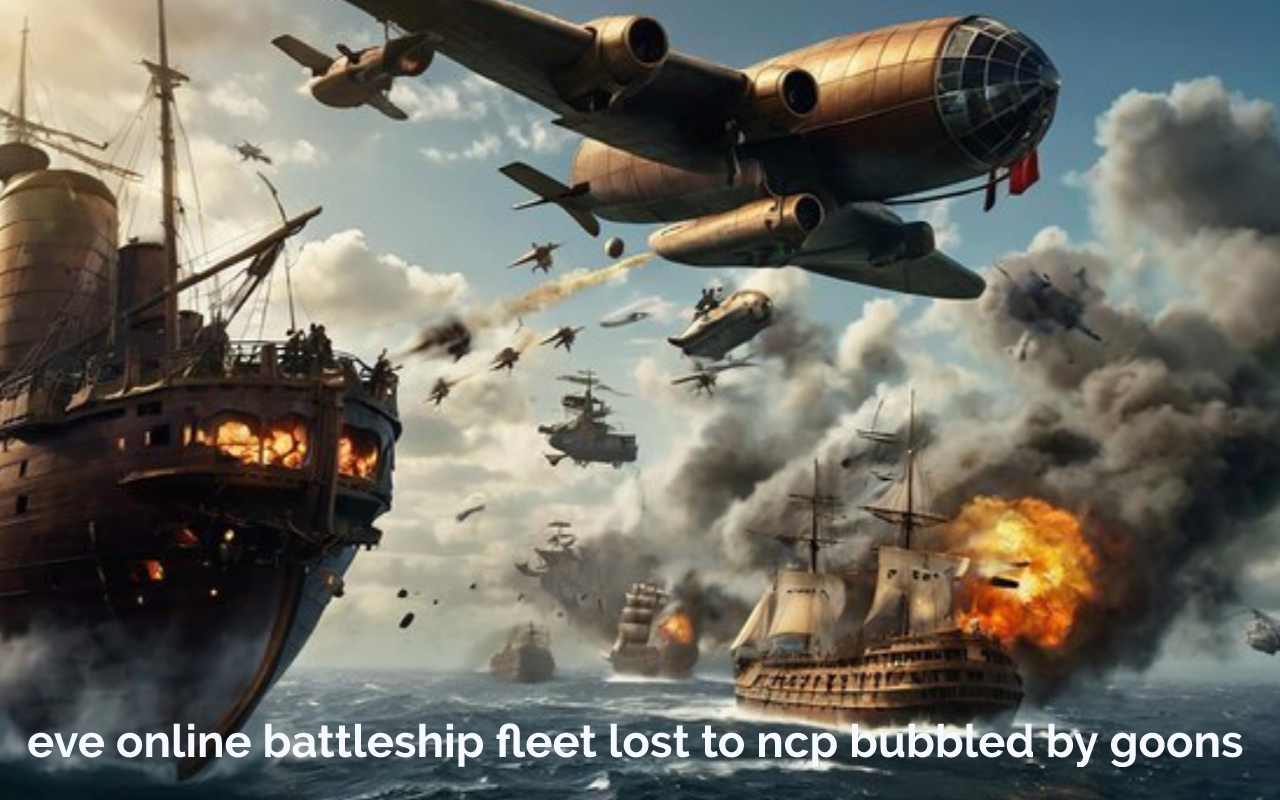 Eve Online Battleship Fleet Lost to NPC Bubbled by Goons